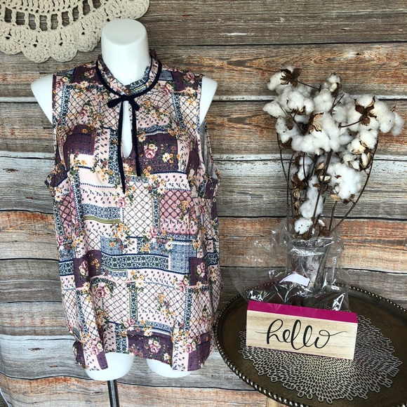 Modcloth Tops - Mod Cloth Plus Size Faux Patchwork Boho Top